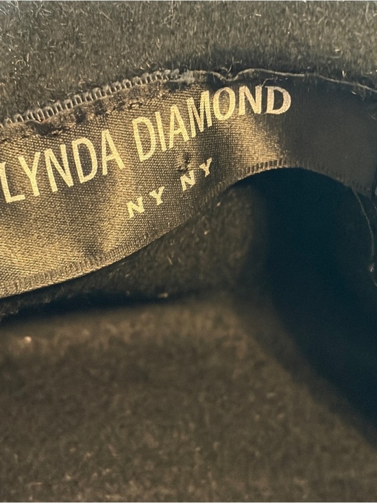 Diamond Supply Co. Black Velvet-Band Wool Fedora Hat main image 4
